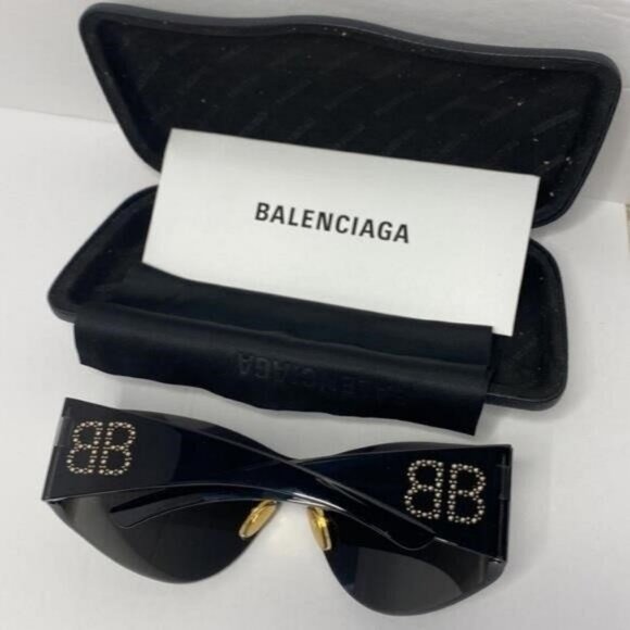 💯- New  - BALENCIAGA BB0122S 004 - AS SEEN ON KIM KARDASHIAN - Picture 12 of 15